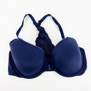✅ Victoria’s Secret Body by Victoria Demi Bra 32DD BLUE